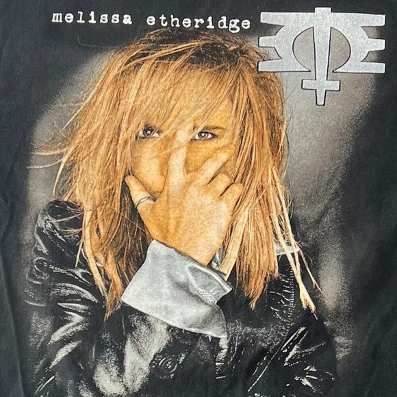 Vintage 90's Melissa Etheridge Your Little Secret 1996 World Tour Graphic Tee - Picture 5 of 10